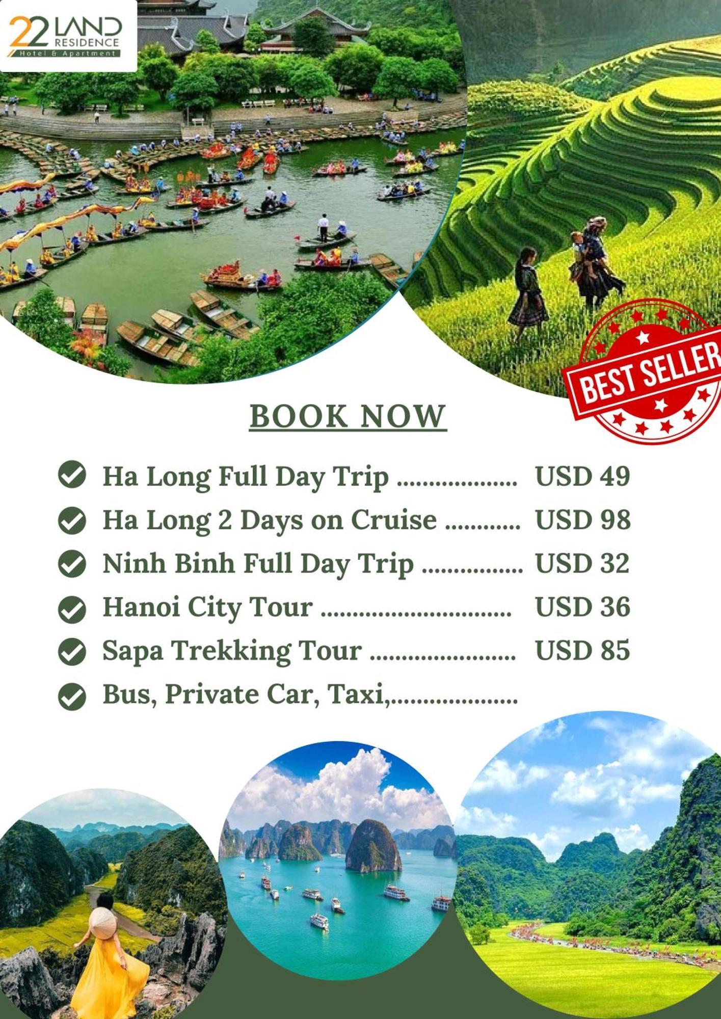 22Land Residence Hotel & Spa Hanoi Buitenkant foto