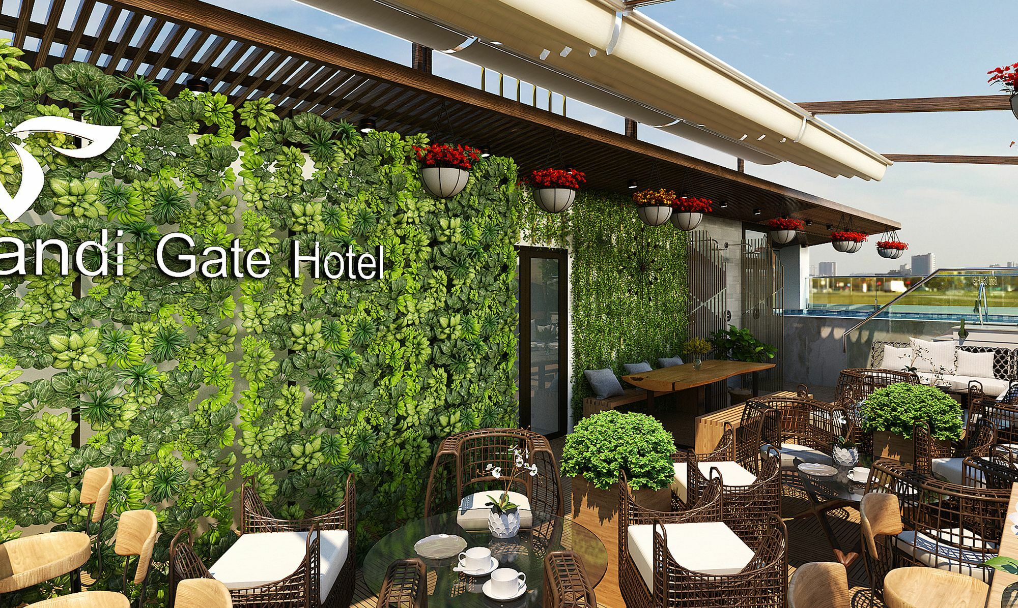 22Land Residence Hotel & Spa Hanoi Buitenkant foto