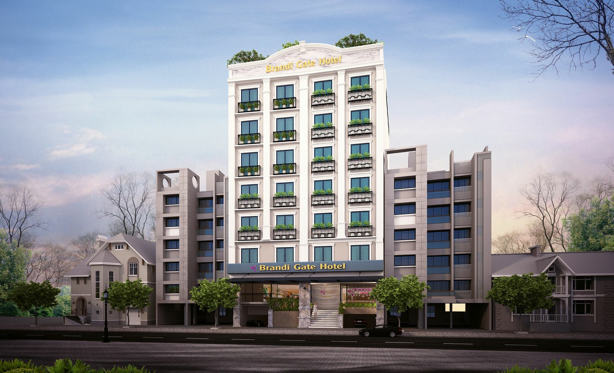 22Land Residence Hotel & Spa Hanoi Buitenkant foto